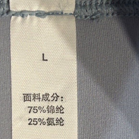 Sports Bra Women's Activewear Padded Razorback Blue-Gray Size-L NWT - Picture 4 of 6